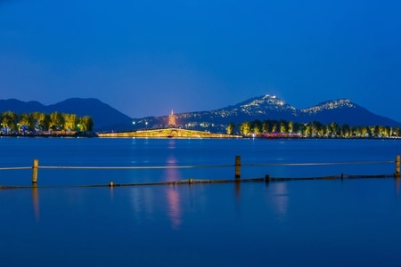 旅行-风光-杭州-西湖-雷峰塔 图片素材