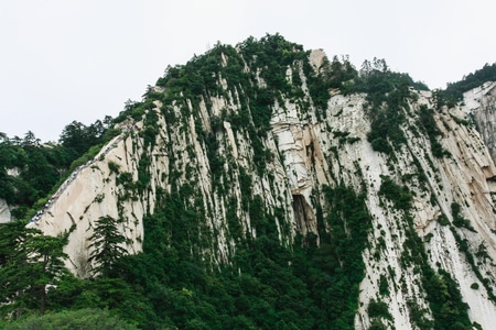 陕西-华山-华山-风景-山峰 图片素材