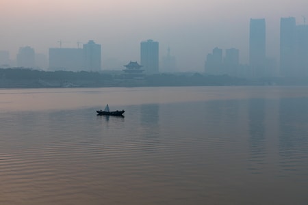 我的2019-长沙-湘江-晨曦-湘江 图片素材