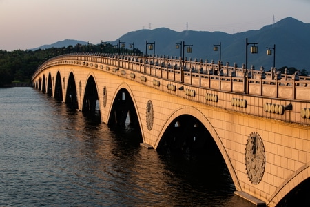 风光-旅行-宁波-余姚-四明湖 图片素材