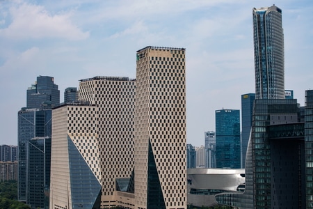 杭州-钱江新城-建筑-钱江新城-城市 图片素材