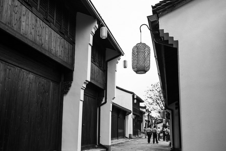 杭州-仓前老街-余杭-街头摄影-仓前老街 图片素材