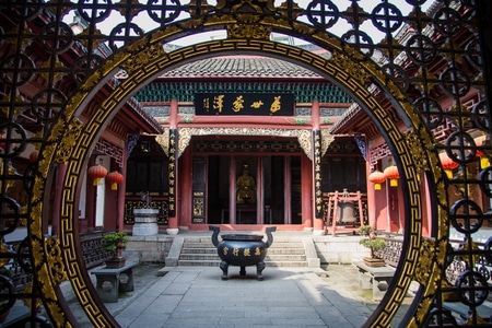 旅行-风光-武汉-汉阳-晴川阁 图片素材