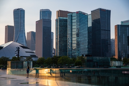 杭州-钱江新城-建筑-钱江新城-城市 图片素材
