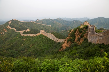 旅行-风光-金山岭长城-长城-建筑 图片素材