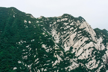陕西-华山-华山-风景-山峰 图片素材