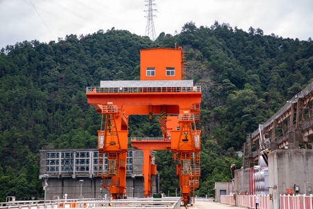 浙江-建德-新安江-水电站-大坝 图片素材