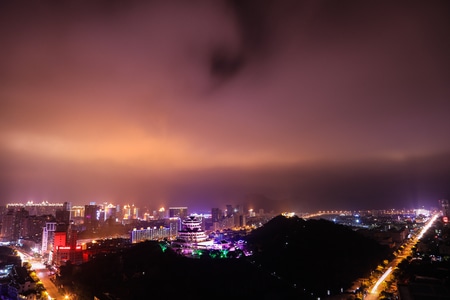旅游-风光-浙江-温岭-东辉阁 图片素材