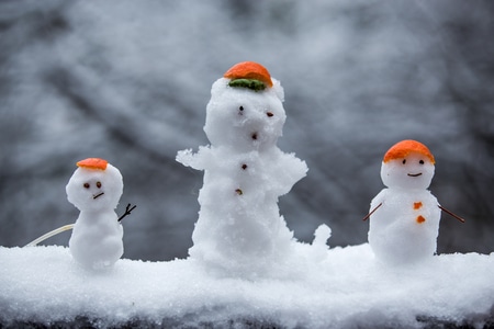 杭州-西湖-小雪人-小雪人-雪人 图片素材