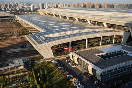 杭州-火车东站-火车站-建筑-火车东站 图片素材