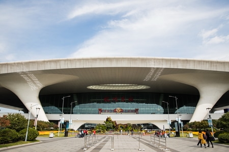 杭州-火车东站-火车站-建筑-火车东站 图片素材