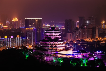 旅游-风光-浙江-温岭-东辉阁 图片素材