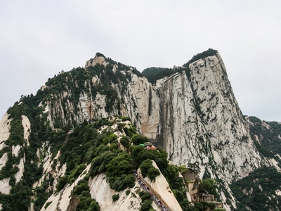 陕西-华山-华山-风景-山峰 图片素材