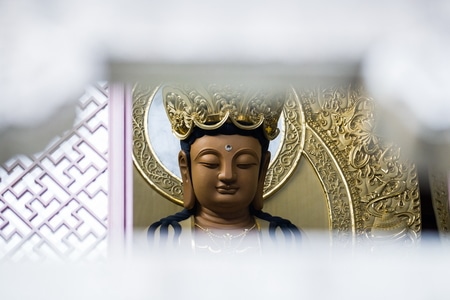 杭州-灵隐寺-寺庙-菩萨-佛像 图片素材
