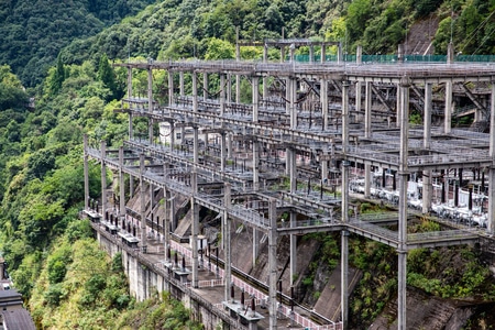 浙江-建德-新安江-水电站-大坝 图片素材
