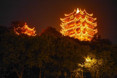 江城-武汉-夜景-风光-生活 图片素材