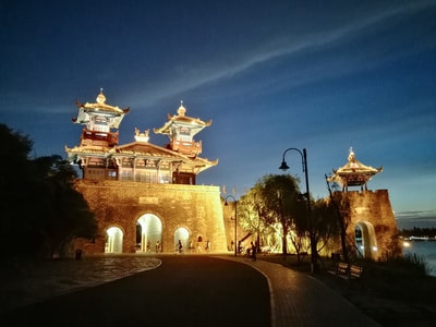 江城-武汉-夜景-风光-生活 图片素材