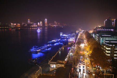 江城-武汉-夜景-风光-生活 图片素材