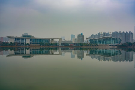 琴台-剧院-建筑-色彩-风景 图片素材