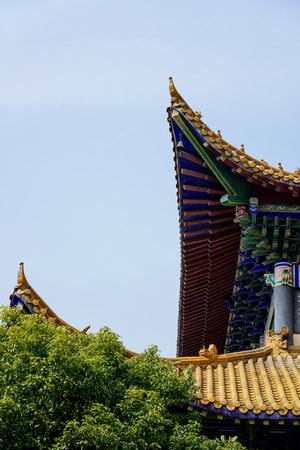 禅寺-建筑-色彩-古建筑-房檐 图片素材