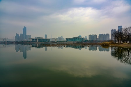 琴台-剧院-建筑-色彩-风景 图片素材
