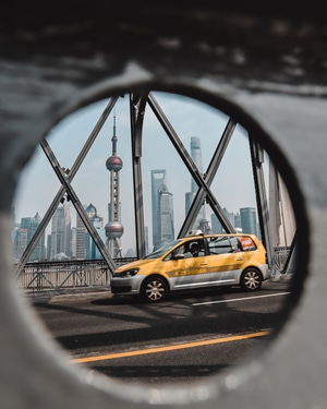 上海-风光-城市-外滩-外白渡桥 图片素材