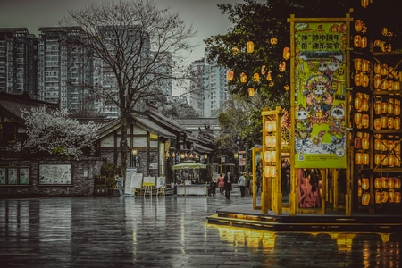 天际线-扫街-佳能-汽车-成都 图片素材