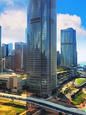 香港-中环-摩天大楼-高楼大厦-建筑 图片素材