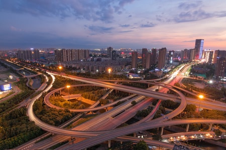 旅游-风光-爬楼-尼康-夜景 图片素材