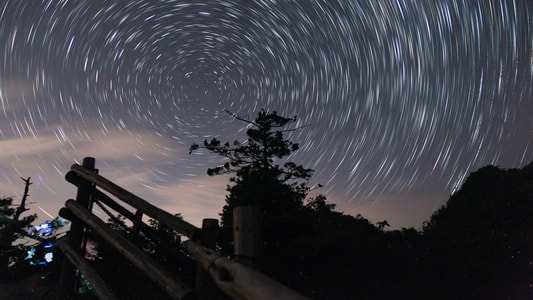 星空-色彩-长安-尼康-旅游 图片素材