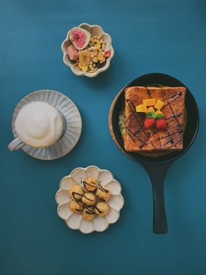 宅家美食-静物-美食-早餐-美食 图片素材