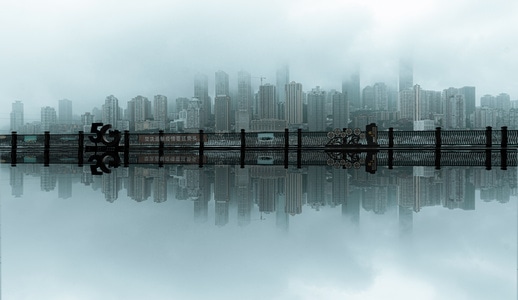 城市风光-建筑-壁纸-色彩-lns 图片素材