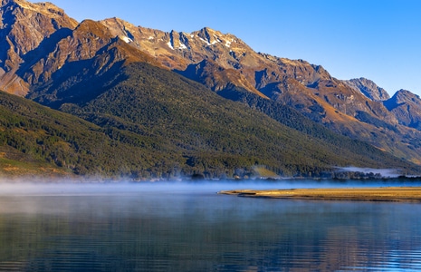 自驾游-新西兰-南岛-格林诺奇-山 图片素材