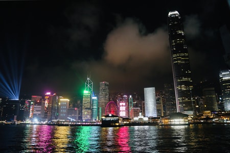香港-维多利亚-维多利亚-海港-城市 图片素材