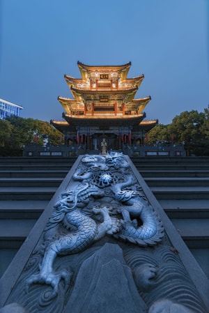 武汉-龙王庙-公园-庙宇-龙王庙 图片素材
