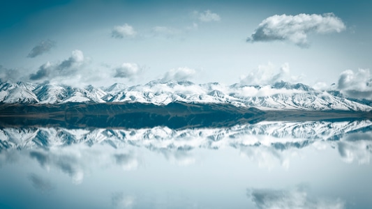 风景-雪山-茶卡-雪山-山 图片素材
