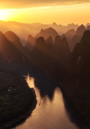 风光-自然-桂林-旅行-广角 图片素材