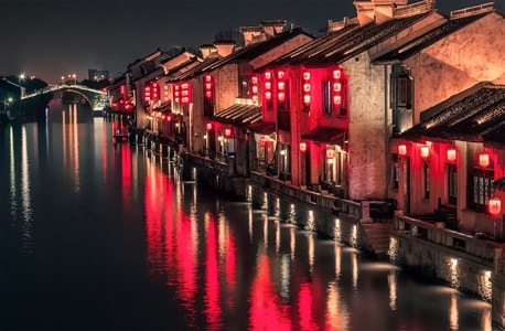 风光-建筑-古建筑-无锡-南长街 图片素材