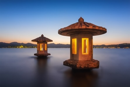 风光-自然-杭州-西湖-翠光亭 图片素材