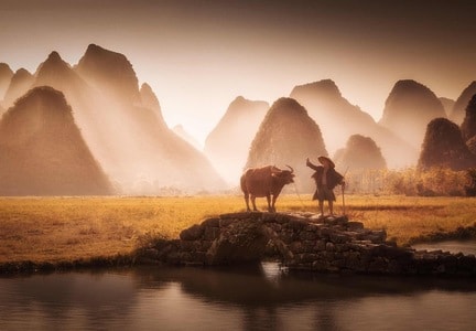 风光-自然-桂林-旅行-广角 图片素材