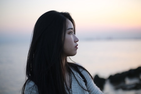 我要上封面-写真-人像-索尼-逆光 图片素材
