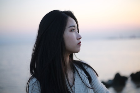 我要上封面-写真-人像-索尼-逆光 图片素材