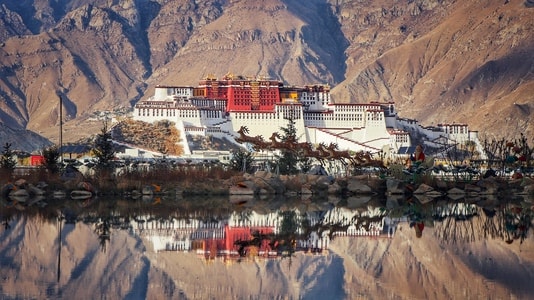 风光-自然-西藏-拉萨-布达拉宫 图片素材
