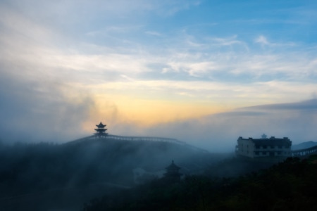 风光-光影-风景-风光-梅岭 图片素材