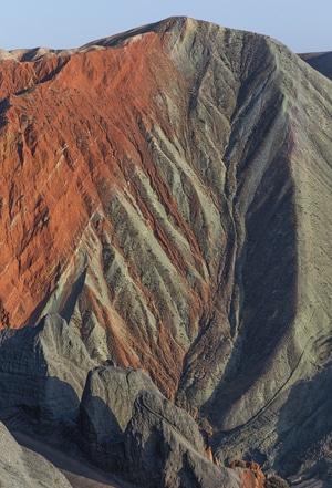 峡谷-新疆-落日-山脉-石头 图片素材