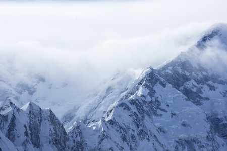 自然界-户外-雪山-云-山 图片素材