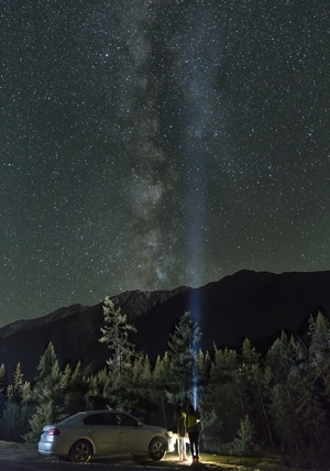 夜晚-星空-繁星-银河-银河系 图片素材