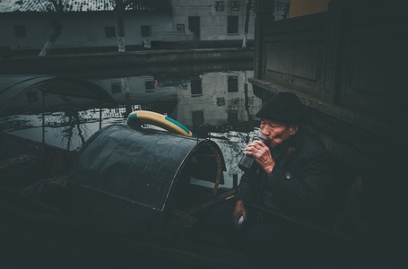 古镇-调色-胶片-旅游-安昌 图片素材