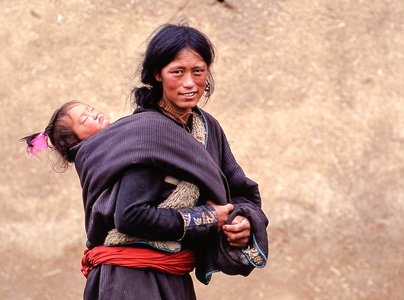 人文-环境人像抓拍-胶片摄影-西藏-纪实 图片素材