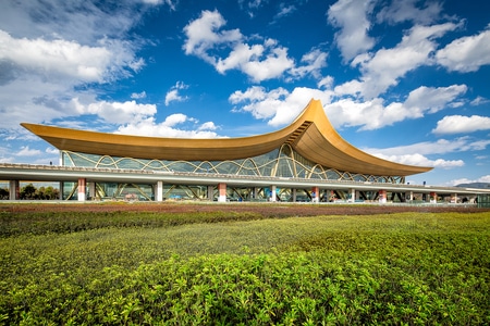 云南-昆明-长水机场-机场-航站楼 图片素材